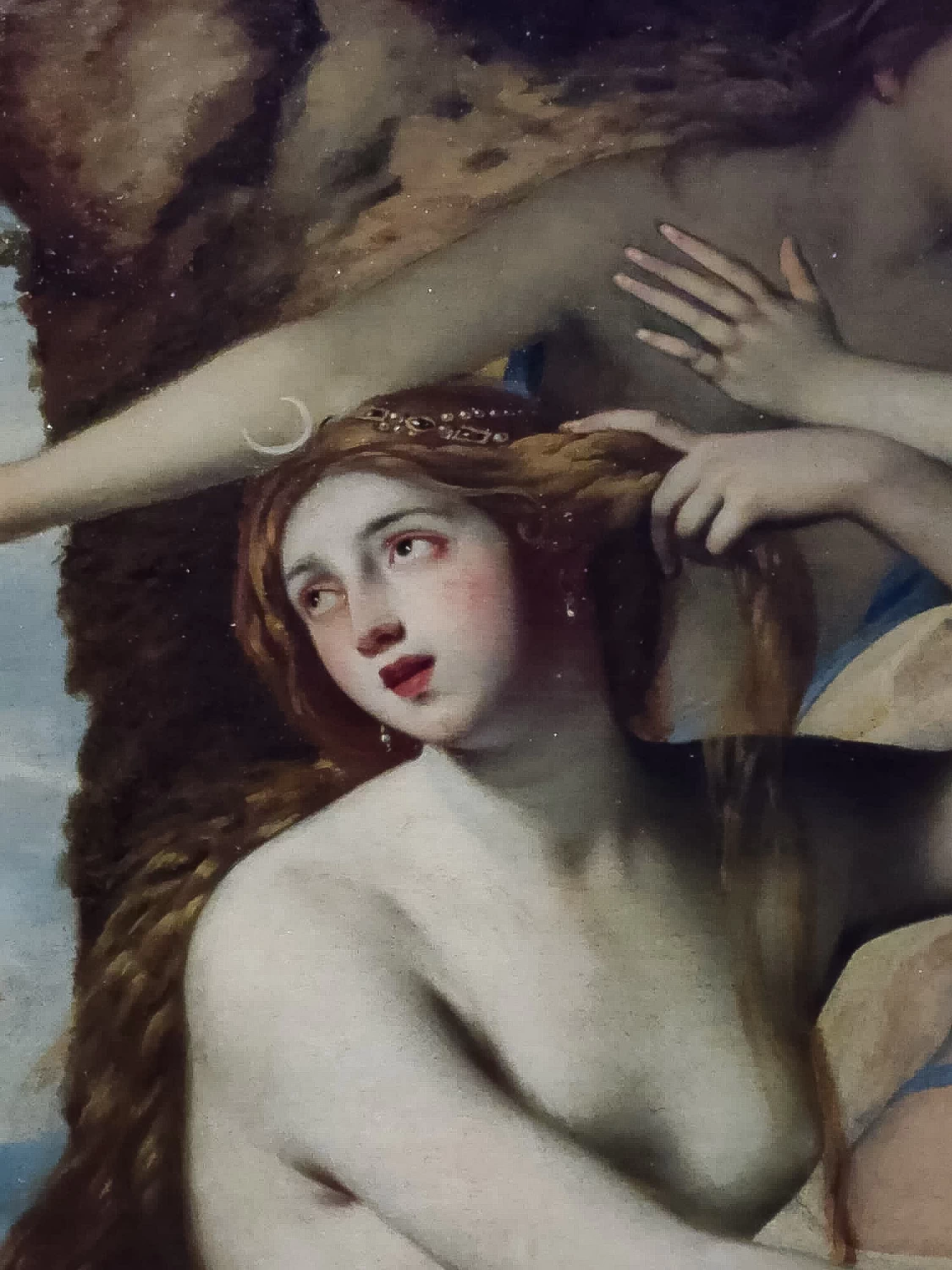 Il bagno di Diana - Galleria Napoletana (Museo di Capodimonte), dettaglio